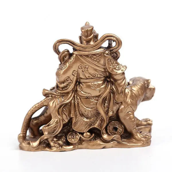 statue-divinite-bouddhiste-assis-sur-tigre