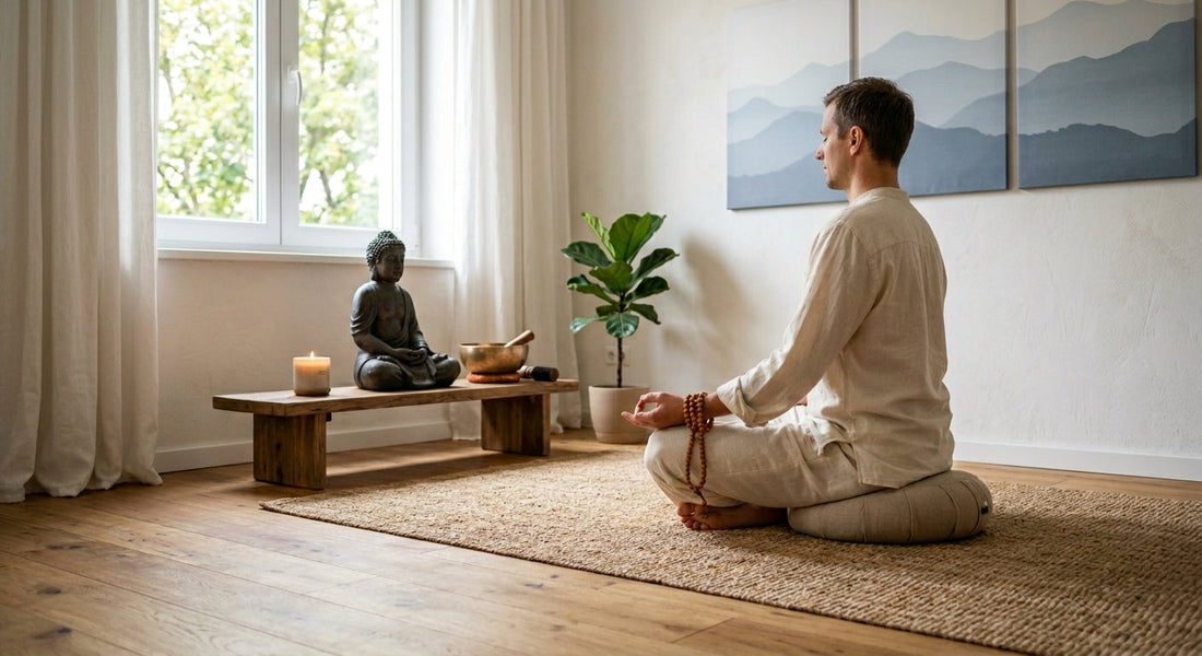 création d'un sanctuaire zen dans une maison