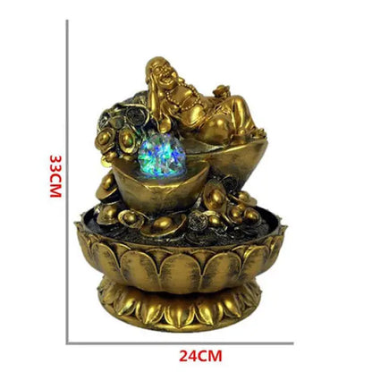    fontaine-bouddha-rieur-30-cm
