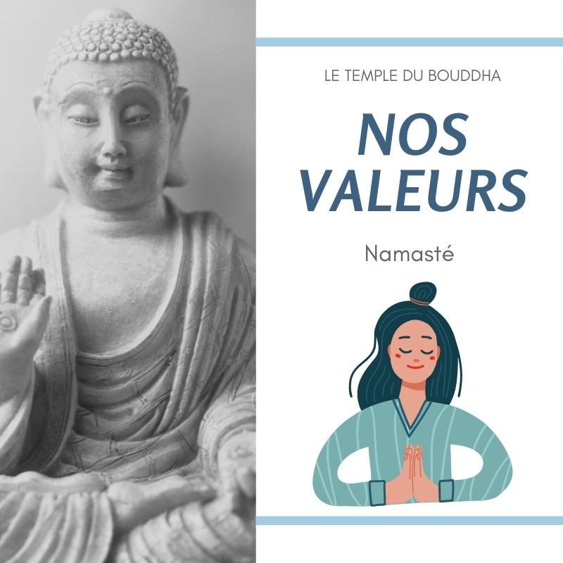 Les valeurs de la boutique Le Temple Du Bouddha