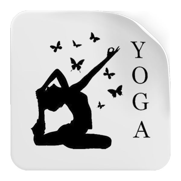 Autocollant-Yoga