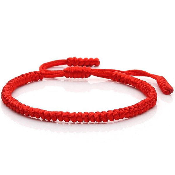 Bracelet-Bouddhiste-Rouge