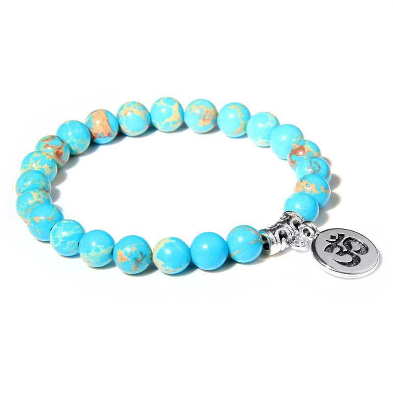 Bracelet-Bouddhiste-jaspe-imperial-bleu