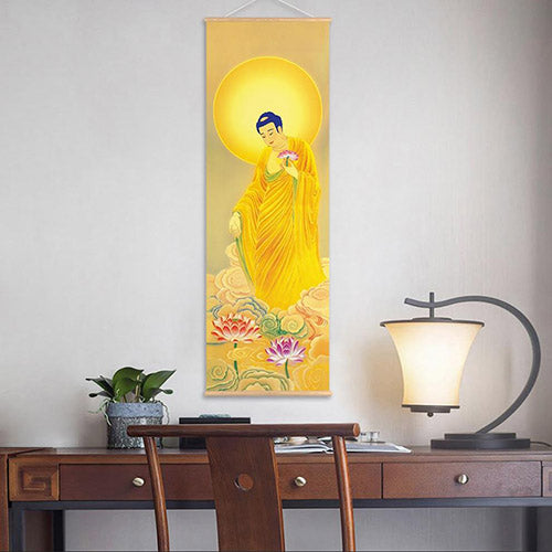 Dessin-Thangka-Artistique-Bodhisattva