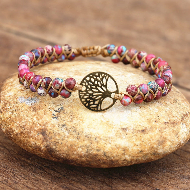 Joli-bracelet-pour-femme-pierre-naturelle-arbre-de-vie