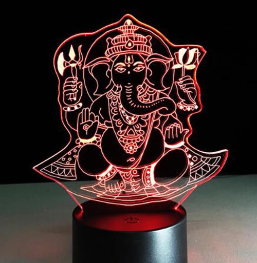 Lampe-Bouddha-Dieu-Ganesh