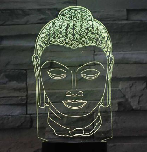 Lampe-Portrait-Bouddha