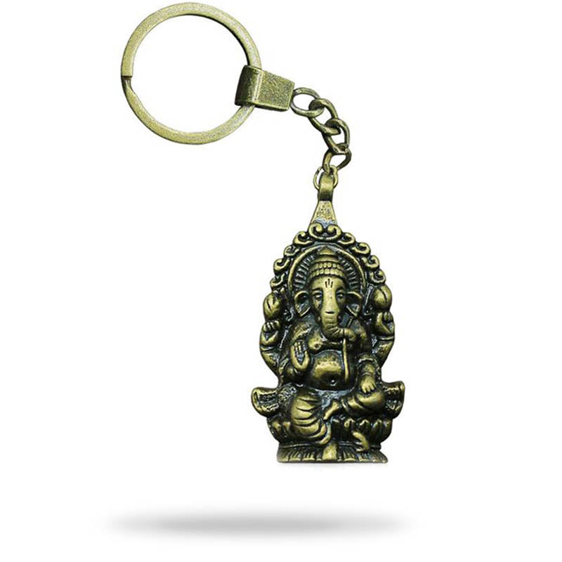 Porte-clés-Bouddha-Bronze