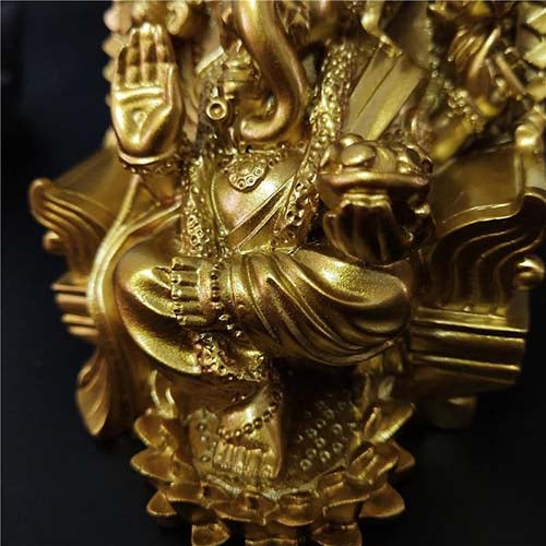 Sculpture-Dieu-Ganesh-Or