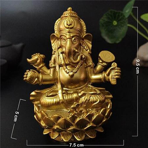 Sculpture-Ganesh-Assis-Antique