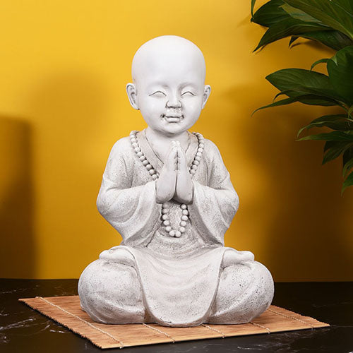 Statue-Méditation-Moine-Bouddhiste