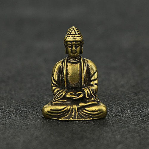 Statuette-Bouddha-Laiton-Méditation