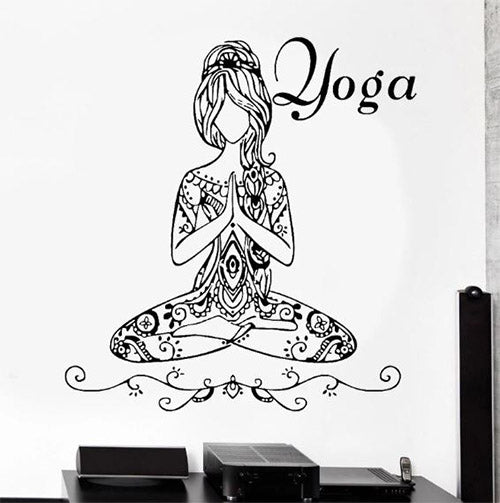 Sticker-Yoga-pour-Mur