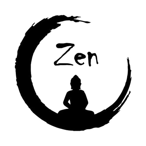 Stickers-Bouddha-Zen-Noir