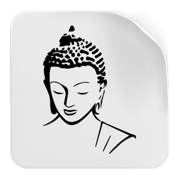 Stickers-Tête-de-Bouddha