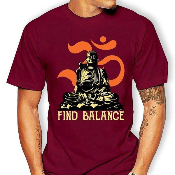 T-Shirt-Bouddha-Homme