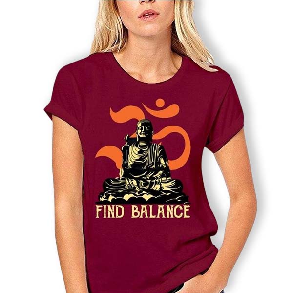    T-shirt-Bouddha-Femme