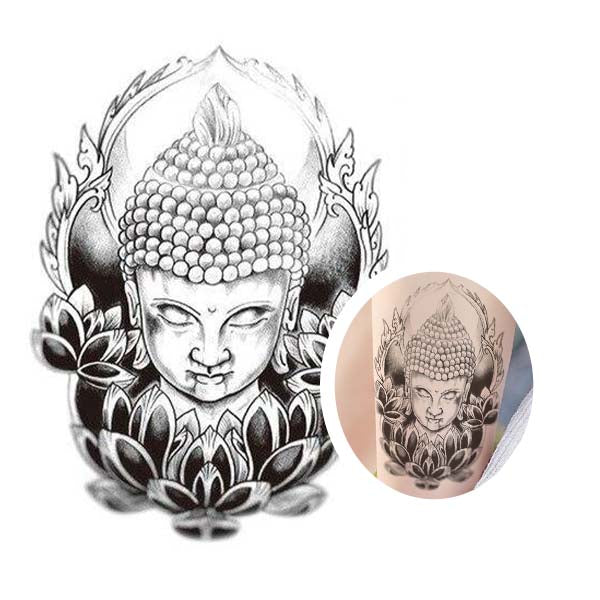 Tatouages-Bouddha-Fleur-Lotus