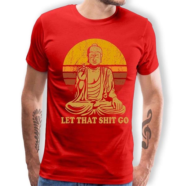    Tee-Shirt-Rouge-Bouddha