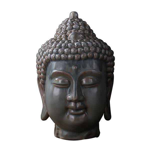 Tête-Bouddha-Céramique
