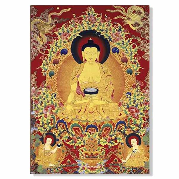 Thangka-Bouddha