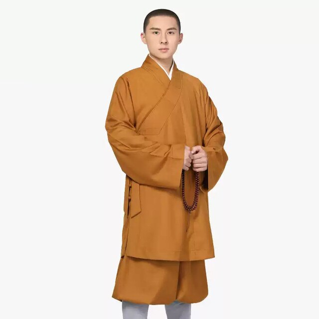 Uniforme-de-moine-Shaolin-en-coton-Robe-bouddhiste-Kung-Fu