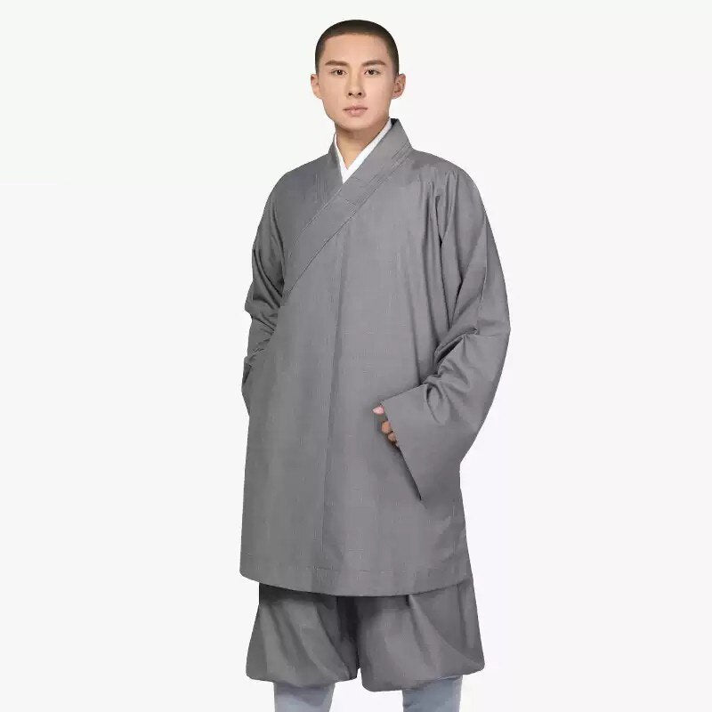 Uniforme-de-moine-Shaolin-en-coton-Robe-bouddhiste
