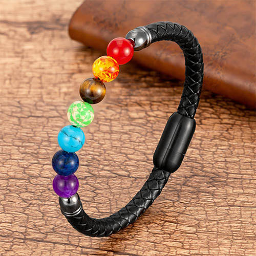 bracelet-bouddhiste-noir-aux-pierres-de-chakras