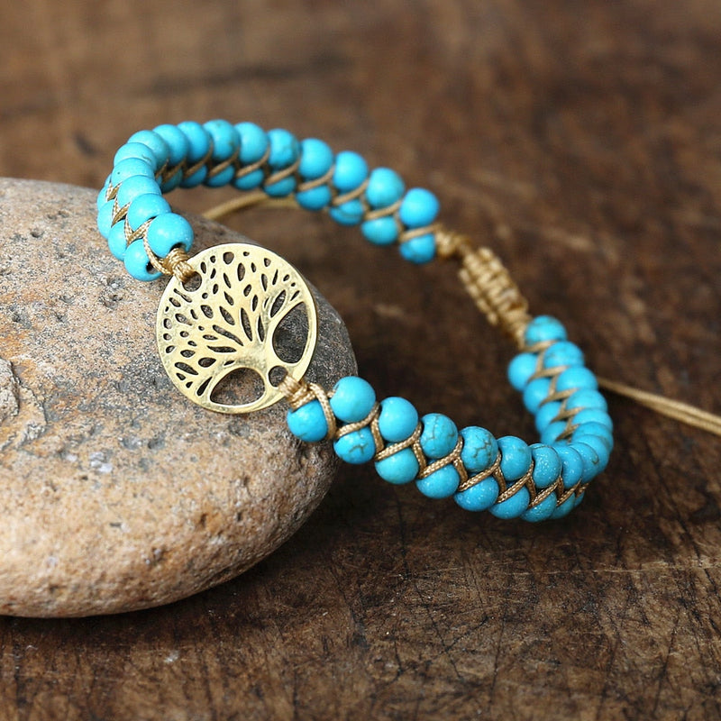 bracelet-bouddhiste-pierre-turquoise-bleu-pendentif-arbre-de-vie