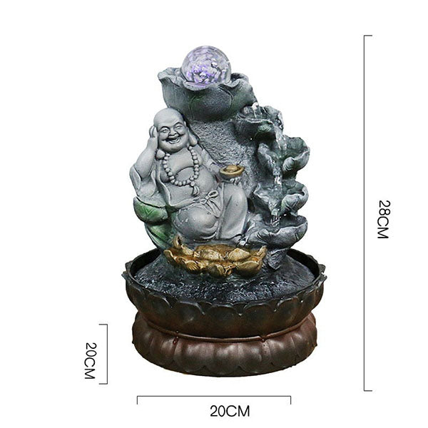 fontaine-bouddha-souriant-30-cm
