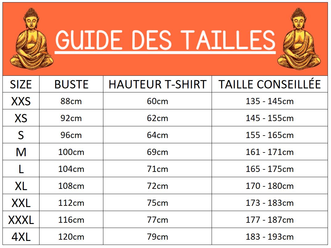 T-Shirt Bouddha homme avec symbole AUM